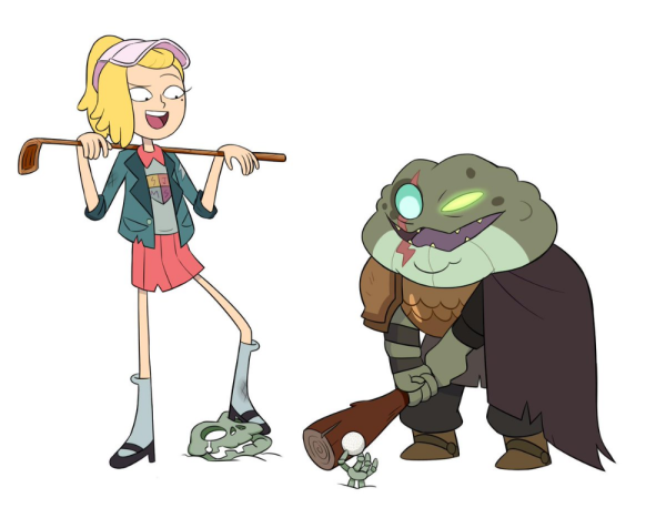 Amphibia мультсериал Саша