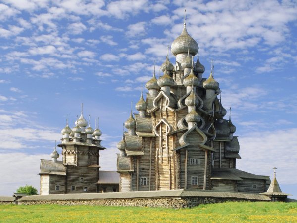 Кижский Погост Преображенская Церковь