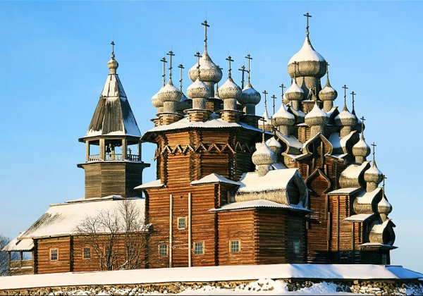 Преображенская Церковь на острове Кижи