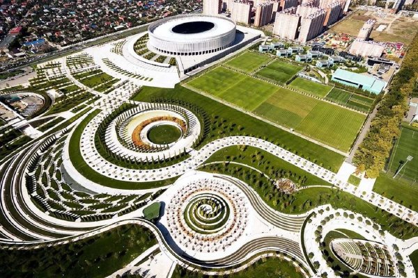 Парк Галицкого в Краснодаре 2021