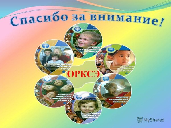 Предмет ОРКСЭ 4 класс