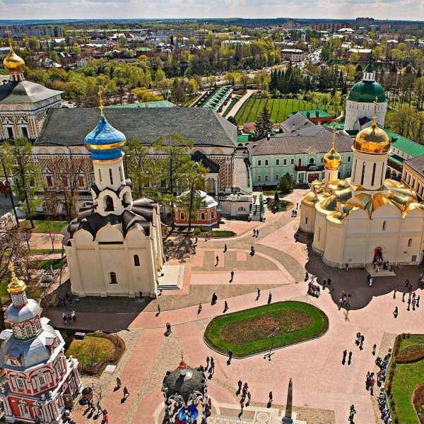 Центр города Сергиева Посада