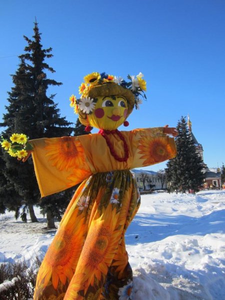 Масленичное Соломенное чучело