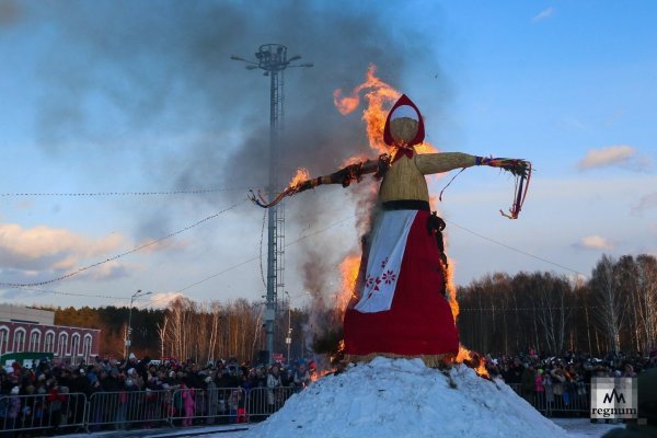 Васнецов сжигание чучела