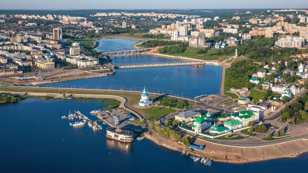 Монумент матери город Чебоксары