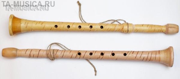 Большой рожок музыкальный инструмент