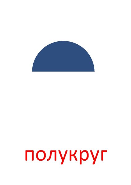 Полукруг фигура