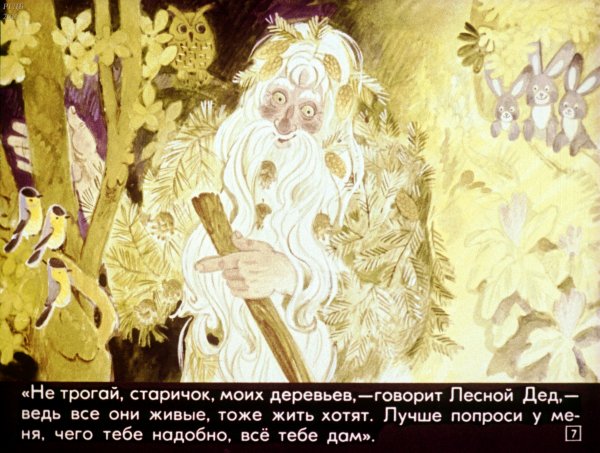 Сказка самое дорогое Лесной дед