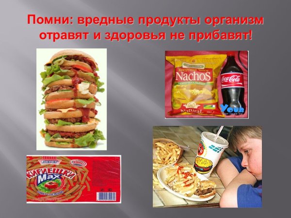 Опасные продукты для человека