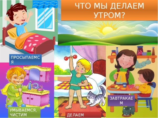 Модель частей суток