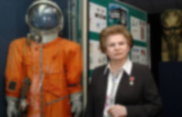 Валентина Терешкова в космосе