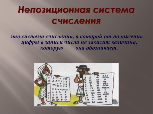 Системы счисления