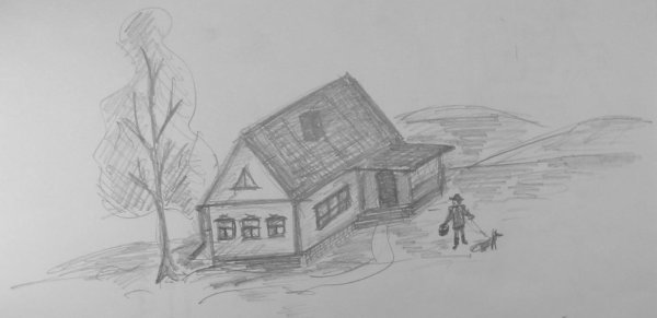 «Дом-дерево-человек» (Дж. Бук, 1948