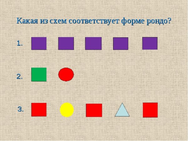 Вариационная форма в Музыке примеры