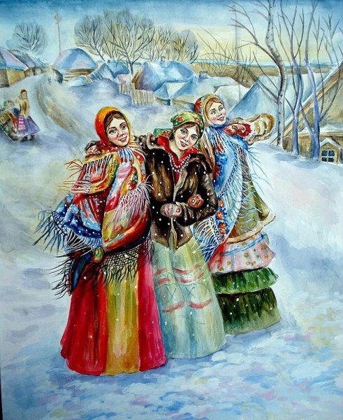 Народное гуляние «проводы зимы» Югорск