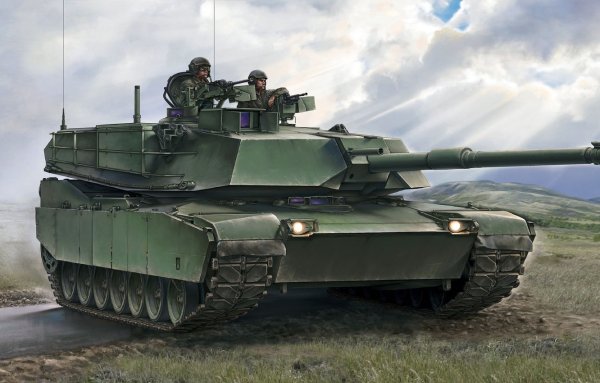 Танк Abrams m1a2 Green
