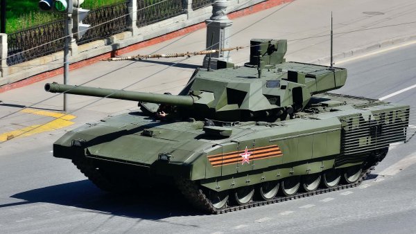 Российский танк т-14 "Армата"