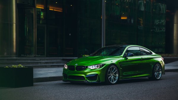 BMW m4 Green