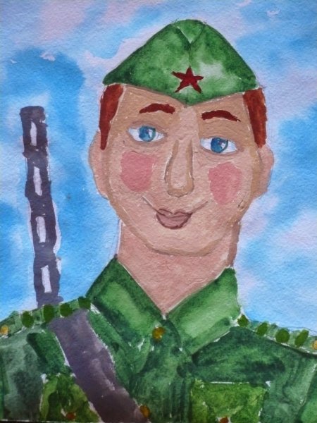 Портрет на 23 февраля