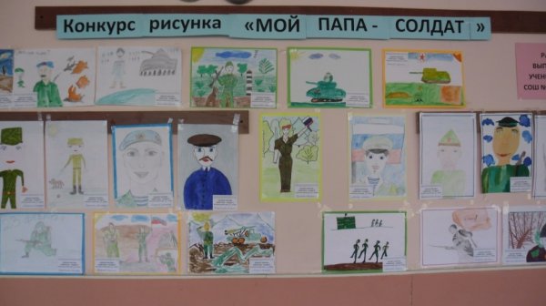 Выставка мой папа солдат