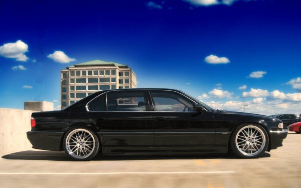 BMW e38 750il Black