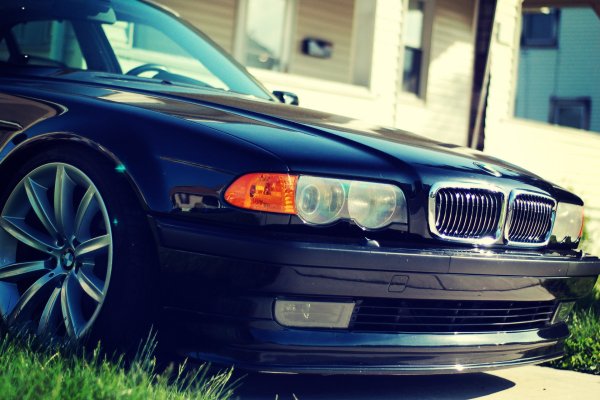 BMW 750 e38 бумер
