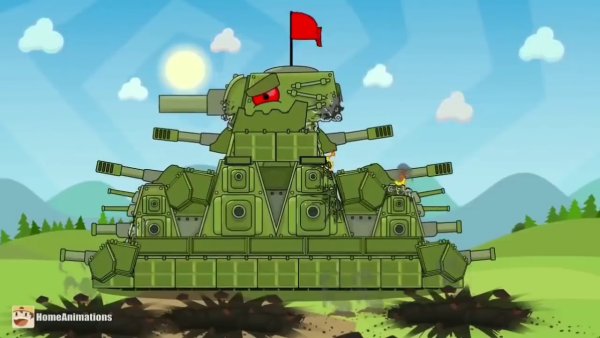 Кв-44 танк мультики