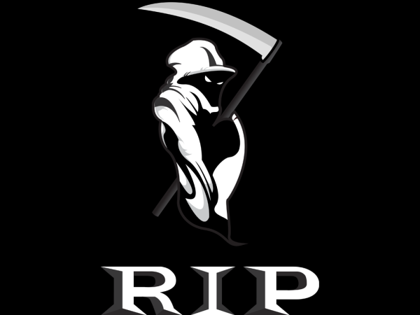 Надпись Rip