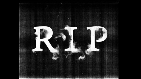 Надпись Rip