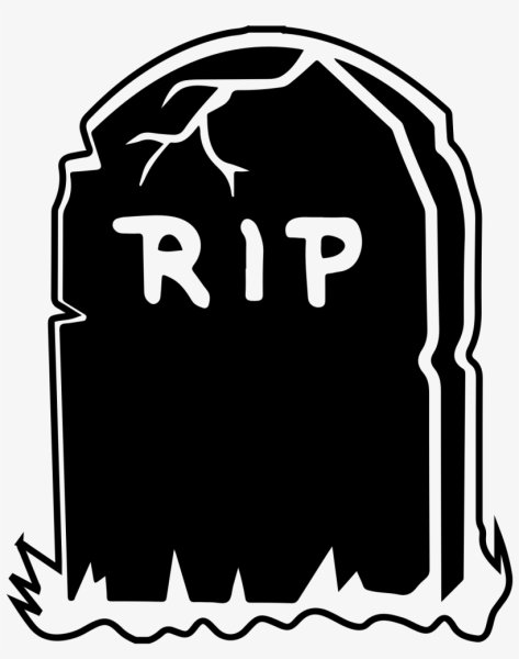 Надпись Rip