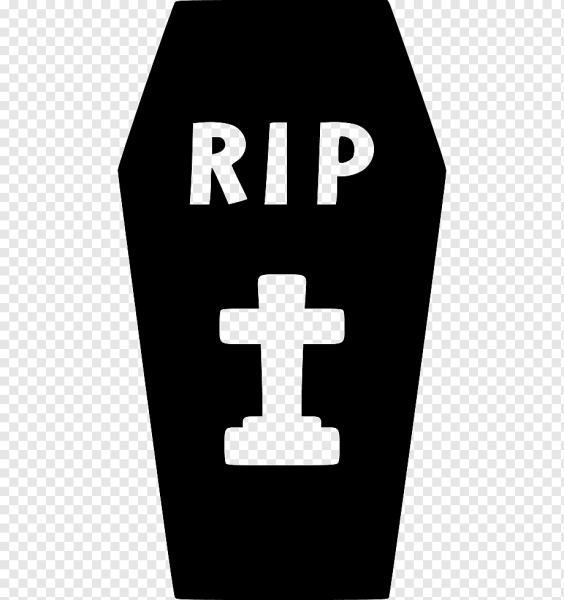 Надпись r.i.p