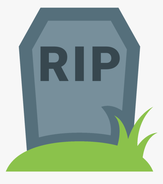 Надпись Rip