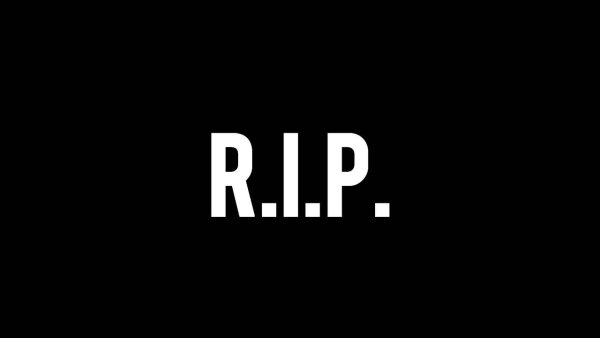 Надпись Rip