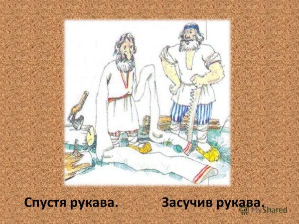 Засучив рукава фразеологизм