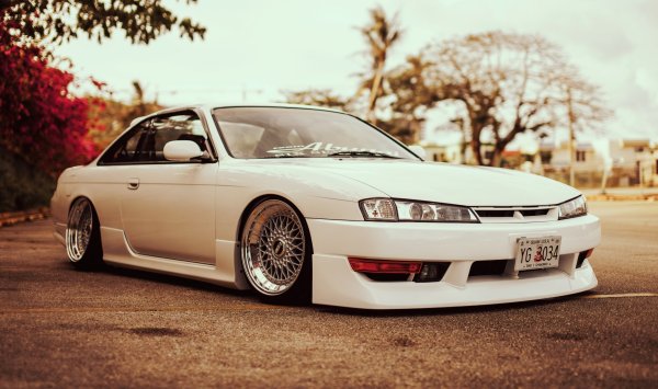 Nissan Silvia s14 White