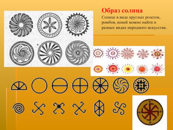 Символ солнца в искусстве
