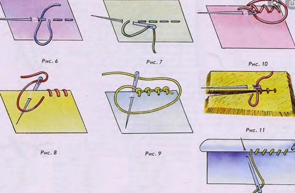 Шов для сшивания игрушек из фетра