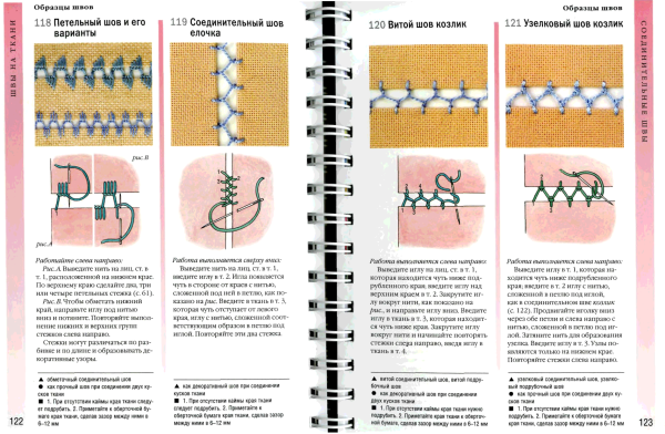 Соединительные швы ручные