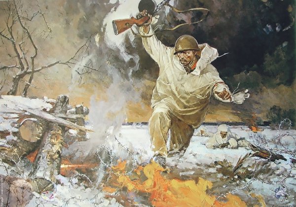 Героический поступок рисунок