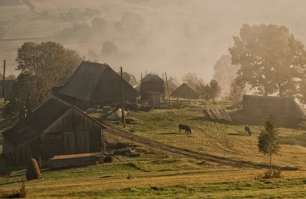 Деревня Хутор село поселок разница
