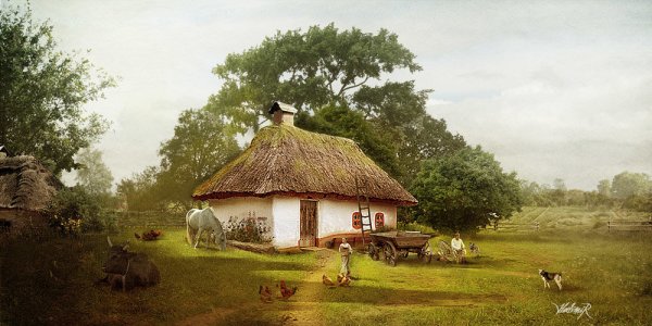 Украинская деревня Хутор