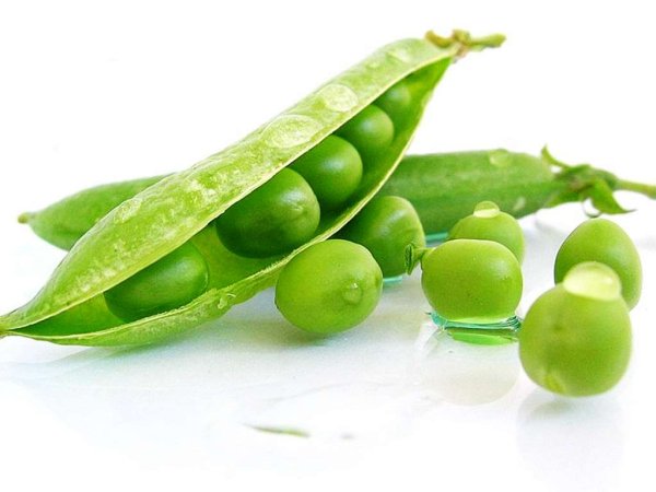 Зелёный горошек стручковый