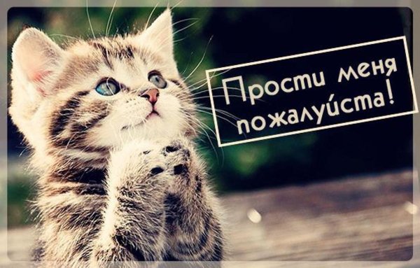 Прости меня
