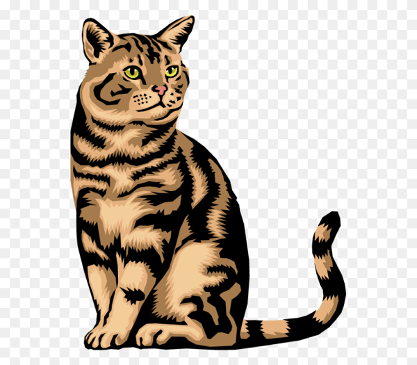 Кошка вектор