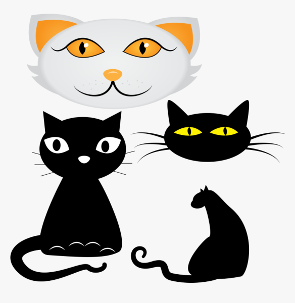 Кошка вектор