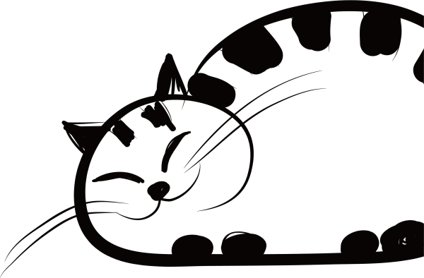 Кошка вектор