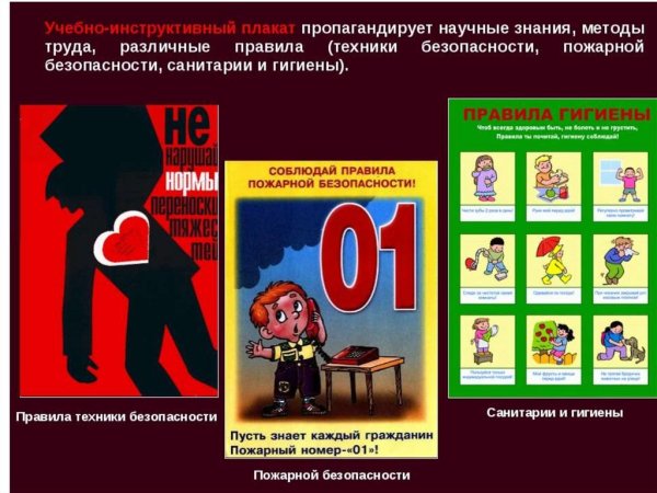 Учебно-инструктивный плакат