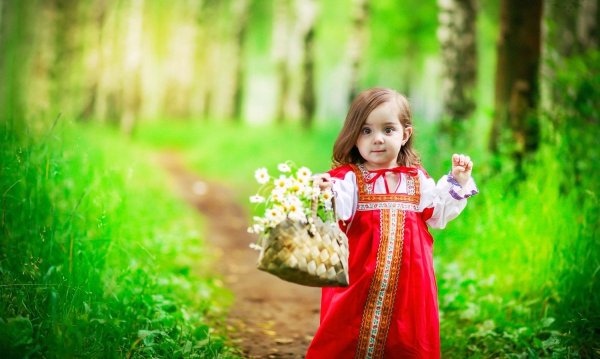 Фотосессии в народном стиле на природе