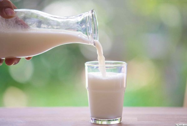 Стакан молочных продуктов
