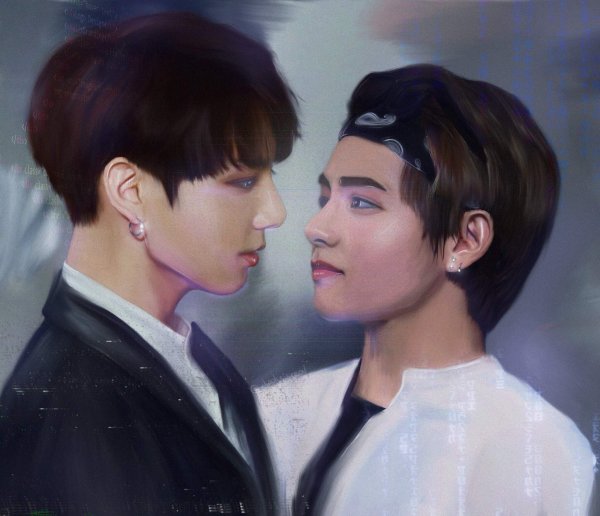 Арты 18 + BTS Vkook